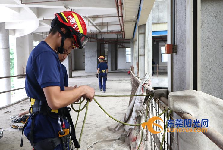 只为更好地守护生命东莞蜘蛛侠淬火历练
